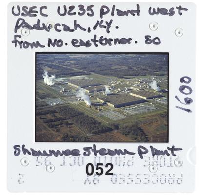 USEC U235 Plant West Paducah, Kentucky from Northeast Corner South Shawnee Steam Plant