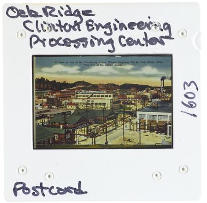 Oak Ridge Clinton Engineering Processing Center - Postcard