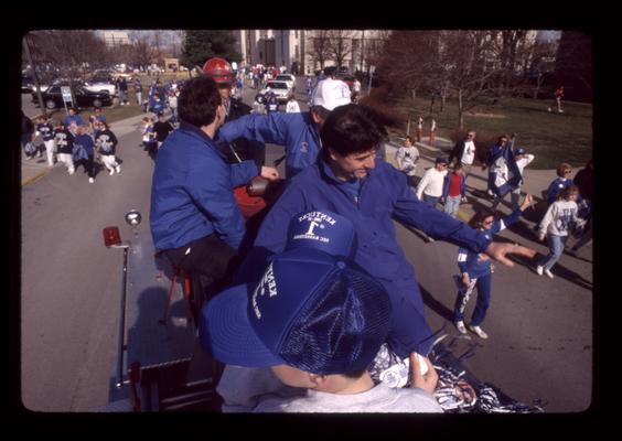 Rick Pitino in UK Parade