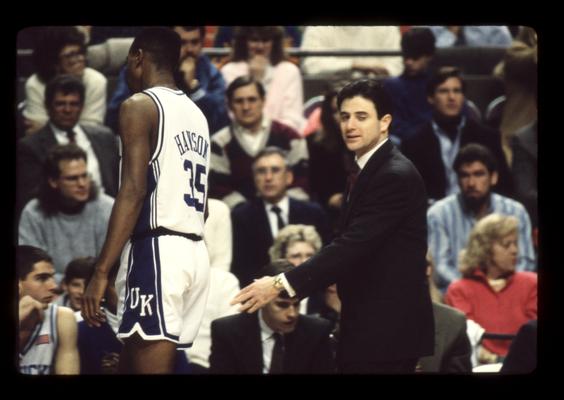 Rick Pitino coaching, Reggie Hanson coming in; UK vs. Ole Miss