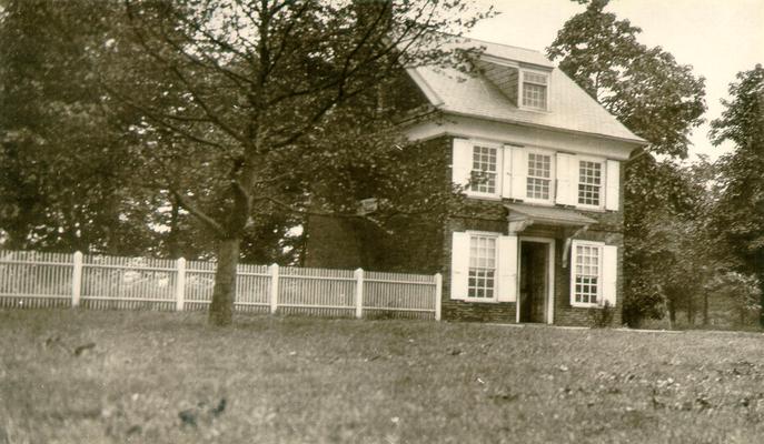William Penn's House. Erected 1682. Photo taken June 18, 1920, by G.B.K. Property of Samuel M. Wilson from Judge Geo. B. Kinkead. 5th July 1920