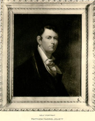 Matthew Harris Jouett. Self Portrait