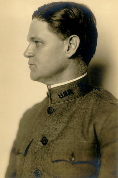 Man in U.S.R. Uniform