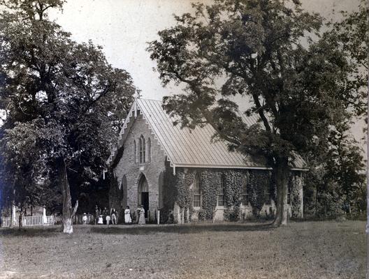 Mt. Pisagh Church; Woodford County, Mt. Vernon Pike