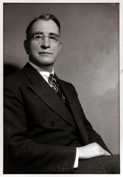 Portrait, signed to Judge Samuel M. Wilson; Landon G. Bell. Columbus, Ohio. May 19, 1939