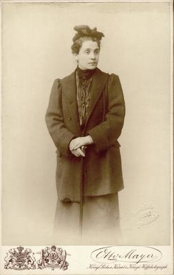 Eleanor Duse; Photographer: Otto Mayer; Dresden