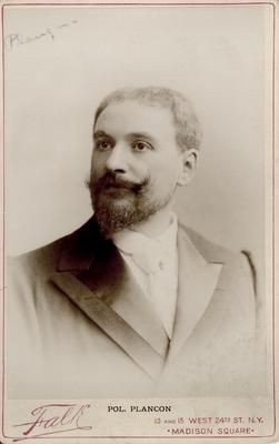 Pol. Plancon,                          Sang with Abby's Companion, 1894; Photographer: Falk; New York