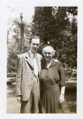 Margaret Wickliffe Preston Johnson (1885-1964) and Philip Preston Johnston III (1918-1964)