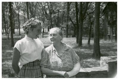 Margaret Wickliffe Preston Johnson (1885-1964) and Ann Catherine Calwell