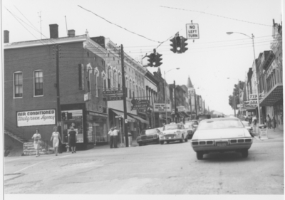 Series S-84-M2: Harrodsburg, downtown street