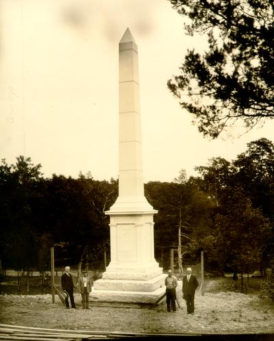 Blue Licks monument and Wilson