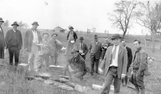 Ben Goff's Fish Fry in Clark Co., Oct. 1925