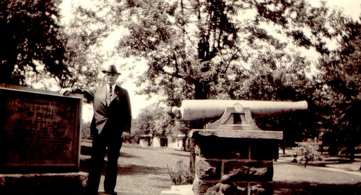 Samuel M. Wilson at Courthouse Square; Manassas, Virginia