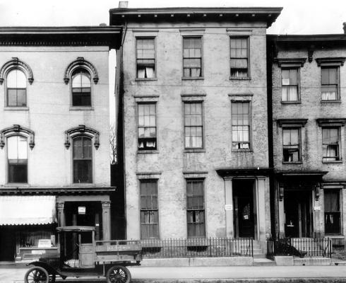 Old Kitzers House near the corner of Chestnut and Center Streets; Louisville, KY, birthplace of Samuel M. Wilson