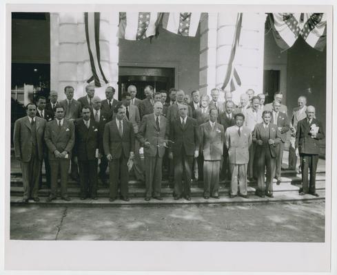 Treasury Secretary Fred Vinson at the Savannah Conference for the International Monetary Fund and Bank for Reconstruction and Development