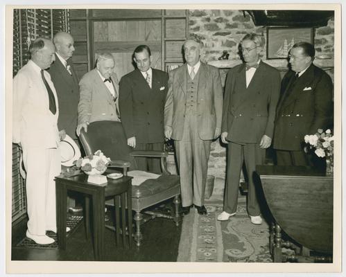 Dedication of Little White House, Warm Springs, Georgia