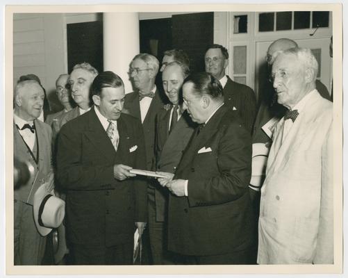 Dedication of Little White House, Warm Springs, Georgia