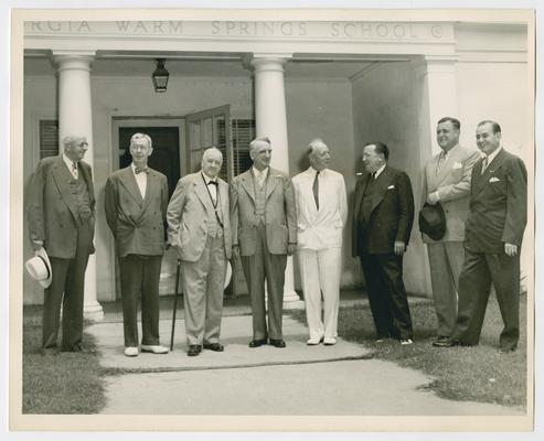 Dedication of Little White House, Warm Springs, Georgia