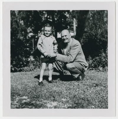 Robert R. Guthrie and child