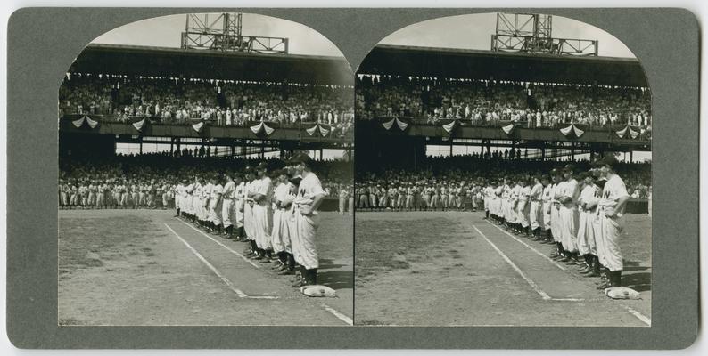 Lowell Mason's Annual Baseball Outing, 30 stereographic cards