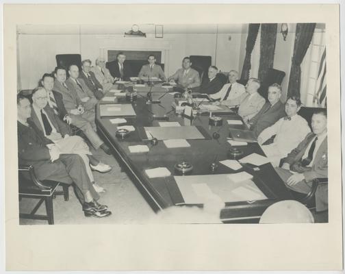 Truman Cabinet in emergency session