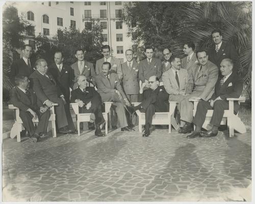 Treasury Secretary Fred Vinson at the Savannah Conference for the International Monetary Fund and Bank for Reconstruction and Development