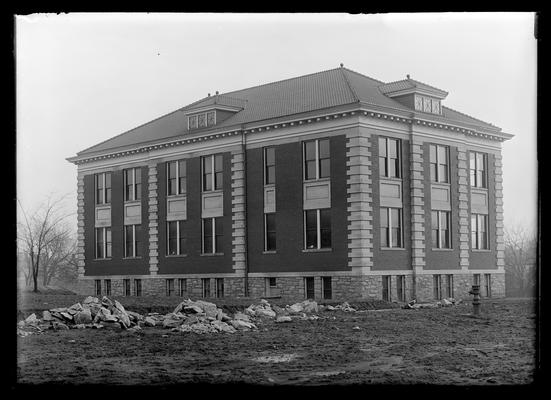 Kastle Hall, first wing (new Chemistry Building [Gillis Building])