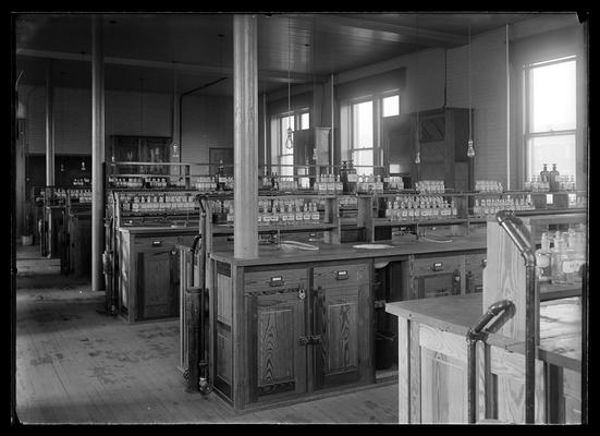 Chemistry laboratory in new building