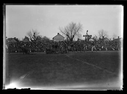 Football action, Thanksgiving game with Tennessee