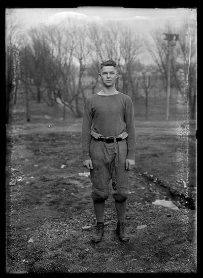 Football player, Captain Poindexter