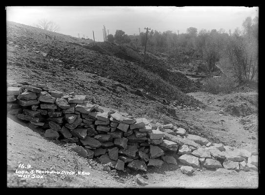 16.9 looking south from second ditch, north end