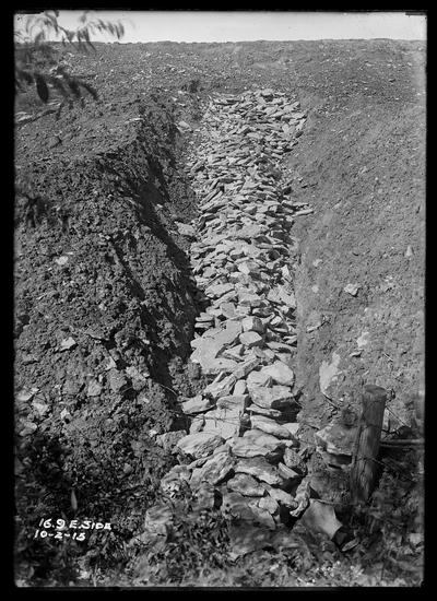 16.9 west side showing inlet of culvert