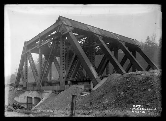 Bridge 223.1 west side looking north