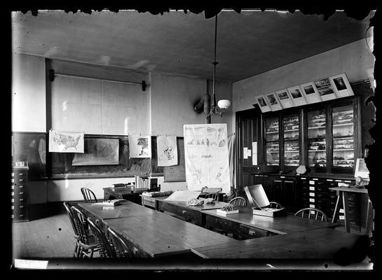 Notation Geological class room, Physical Laboratory, Spring 1897, for catalogue