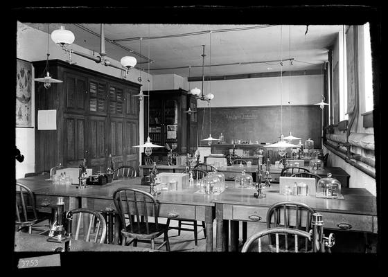 Notation Botany Class Room, in Station Building, Spring 1897 for catalogue