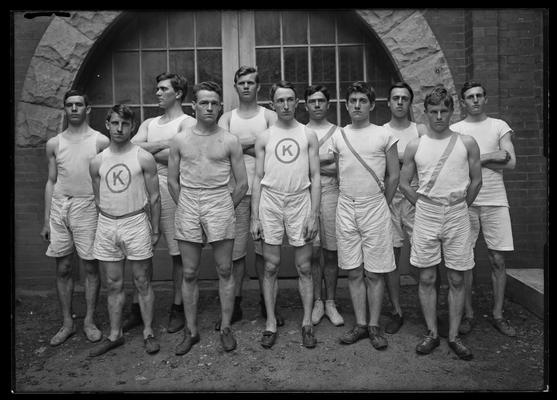 Track team 1908-1909