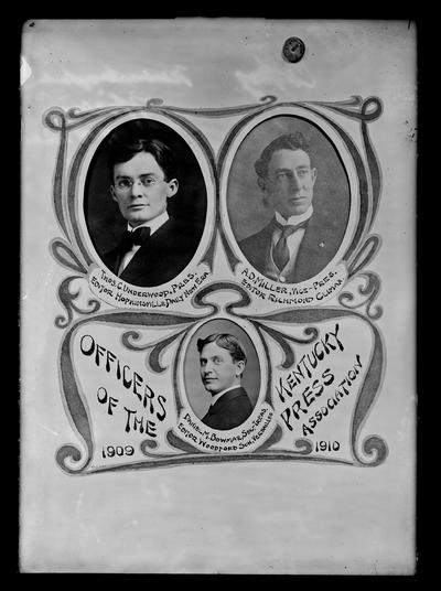 Officers of Kentucky Press Association