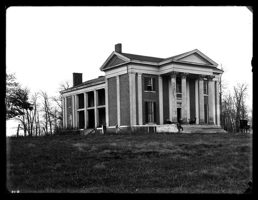 Home of Dr. F. Frazee, member of Board of Trustees, on Russell Cave Pike