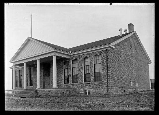 New brick school house at Greendale