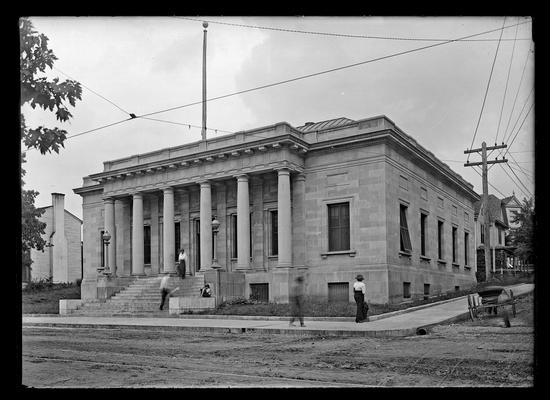 Somerset Post Office, man