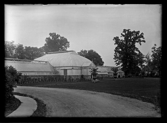 Elmendorf greenhouses, central one with wings