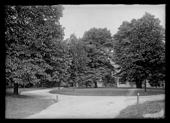 Patterson Hall circle, in 1911 annual (?)