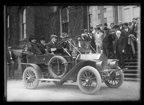 William Jennings Bryan, Judge (President) Barker in auto