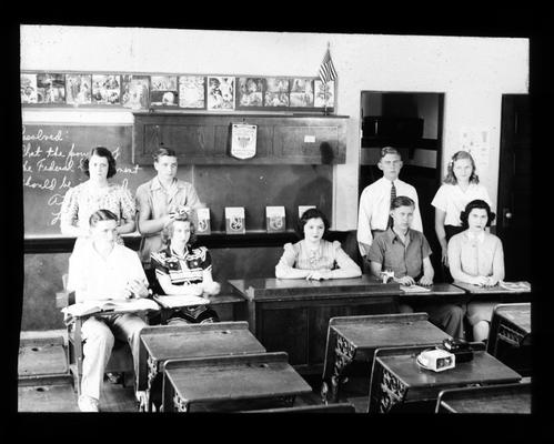 Senior High School debate team of Athens and Lafayette in 1941