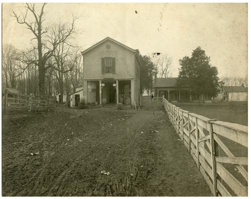 Old Sidener Store at Loradale-Old Union. Handwritten on verso, Old Sidener Store at Loradale-Old Union. (Two copies)