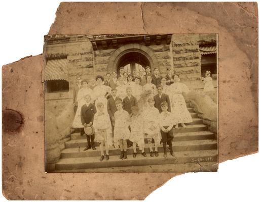 Cover for the photograph portfolio. Says, Fayette County School (Kentucky) Visualized