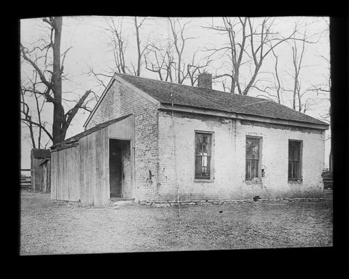 Exterior of Old Greendale, the oldest school in Fayette County