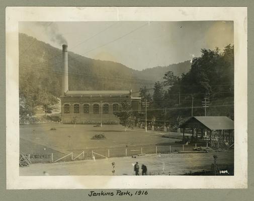 Title handwritten on photograph mounting: Jenkins Park