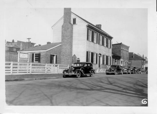 Ephraim McDowell House, Danville, restored by WPA