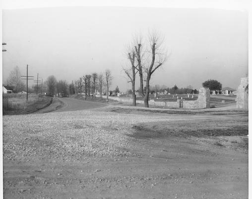 State highway 109, along eastern front of Rosedale Cemetery